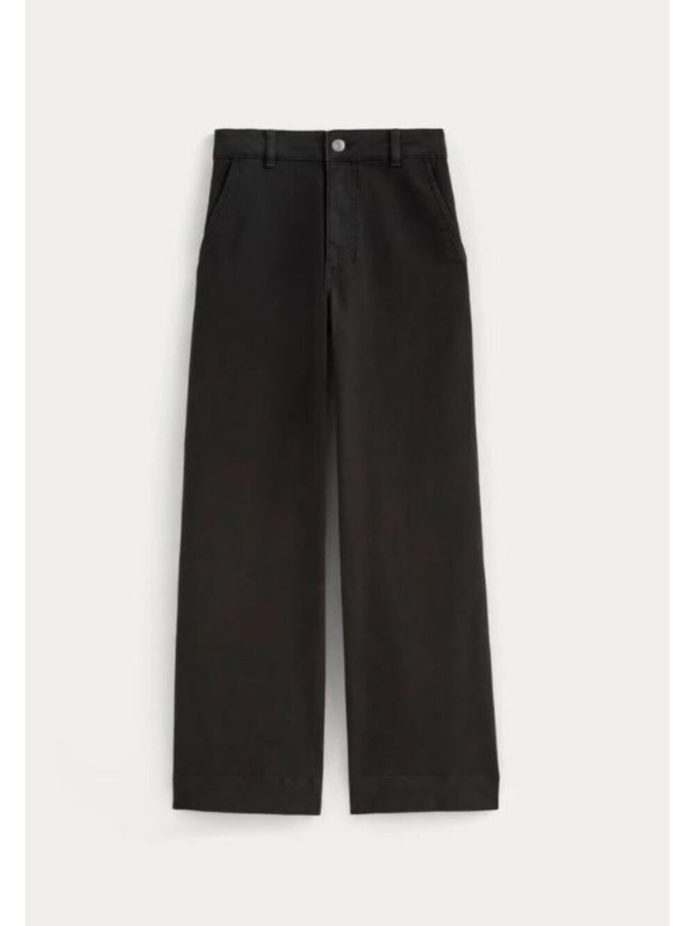 Everlane The Utility Wide Leg Pant Black Size 6R NWT